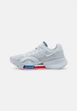 Nike Performance Damen AIR ZOOM SUPERREP 3 - Trainingsschuh - Pure Platinum/metallic Silver/cool Grey/university Blue/bright Crimson/regal Pink
