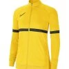 Nike Performance Damen Trainingsjacke - Gelbschwarzgrau