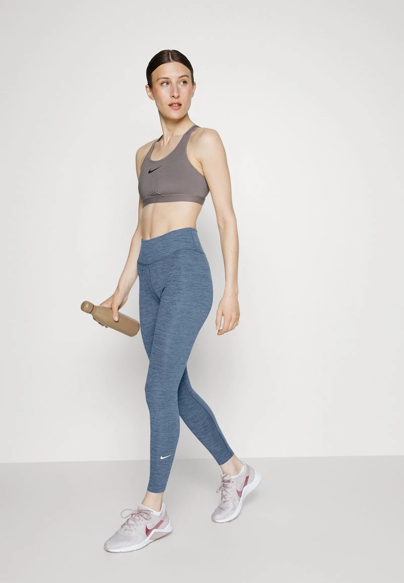 Nike Performance Damen ONE - Tights - Midnight Navy/white 2 Nike Performance Damen ONE - Tights - Midnight Navy/white – Bild 2