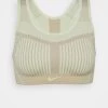 Nike Performance Damen FLYKNIT BRA - Sport-BH Mit Starker Stützkraft - Lime Ice/rattan