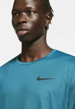 Nike Performance Herren Sport T-shirt - Obsidian/green Abyss/heather/black -Angebote Nike Store 713503e3621c4fb684cb0eeaddb10c3a