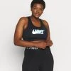Nike Performance Damen BRA - Sport-BH Mit Mittlerer Stützkraft - Black/dark Smoke Grey