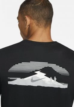 Nike Performance Herren TEE LS TRAIL - Langarmshirt - Black -Angebote Nike Store 71b4905e312c4716aa758e9d4fb9e6bf