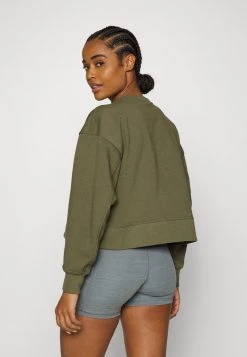 Nike Performance Damen GET FIT - Sweatshirt - Medium Olive/black -Angebote Nike Store 71d6477319cd4947891282f98b3f2409