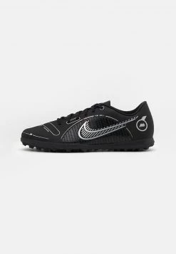 Nike Performance MERCURIAL VAPOR 14 CLUB TF - Fußballschuh Multinocken - Black/metallic Silver/medium Ash | Herren