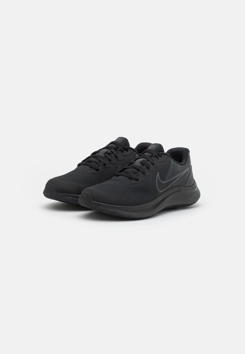 Nike Performance STAR RUNNER 3 UNISEX - Laufschuh Neutral - Black/dark Smoke Grey 2 Nike Performance STAR RUNNER 3 UNISEX - Laufschuh Neutral - Black/dark Smoke Grey – Bild 2