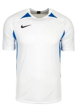 Nike Performance Herren DRI-FIT STRIKER - T-Shirt Print - White / Royal Blue / Black