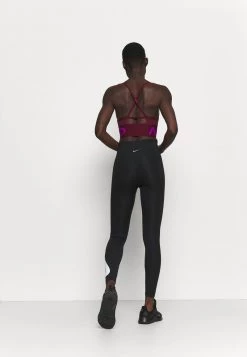 Nike Performance Damen RUN - Tights - Black/silver -Angebote Nike Store 735a8937e8064349965ff22fdab1d82a