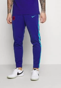 Nike Performance Herren FC BARCELONA PANT TAPE - Vereinsmannschaften - Deep Royal Blue/oracle Aqua