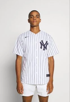 Nike Performance Herren MLB NEW YORK YANKEES OFFICIAL REPLICA HOME - Vereinsmannschaften - White/navy