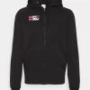 Nike Performance FC HOODIE - Sweatjacke - Black/white | Herren