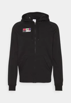 Nike Performance FC HOODIE - Sweatjacke - Black/white | Herren