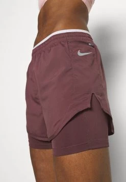 Nike Performance Damen TEMPO LUXE SHORT - Kurze Sporthose - Dark Wine/venice/reflective Silver -Angebote Nike Store 751495334ff44deb81969f0b95c7e689