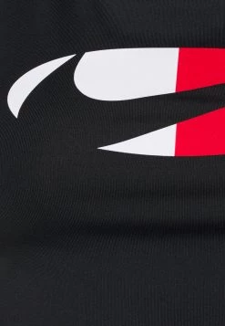 Nike Performance Damen LOGO BRA - Sport-BH Mit Mittlerer Stützkraft - Black/light Smoke Grey/white -Angebote Nike Store 757042f2248f408398b1b3a520a71741