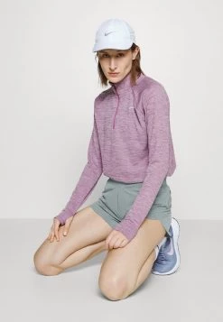 Nike Performance Damen ECLIPSE SHORT - Kurze Sporthose - Smoke Grey/silver -Angebote Nike Store 759b5fd5bb9b4dca8230299bf150700c