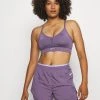 Nike Performance Damen INDY SEAMLESS BRA - Sport-BH Mit Leichter Stützkraft - Amethyst Smoke/white