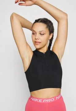 Nike Performance Damen CROP TANK - Top - Black/white 9 Nike Performance Damen CROP TANK - Top - Black/white -Angebote Nike Store 765dfac95a614a038169cdabcfb24ffc