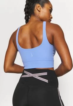 Nike Performance Damen THE YOGA LUXE CROP TANK - Top - Royal Pulse/aluminium -Angebote Nike Store 76d9ad465cbb4e54ae6824490b40bb0a