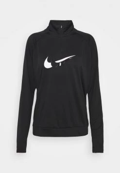 Nike Performance RUN - Langarmshirt - Black/off Noir/white | Damen -Angebote Nike Store 770137c34a09409fbefd967503896115