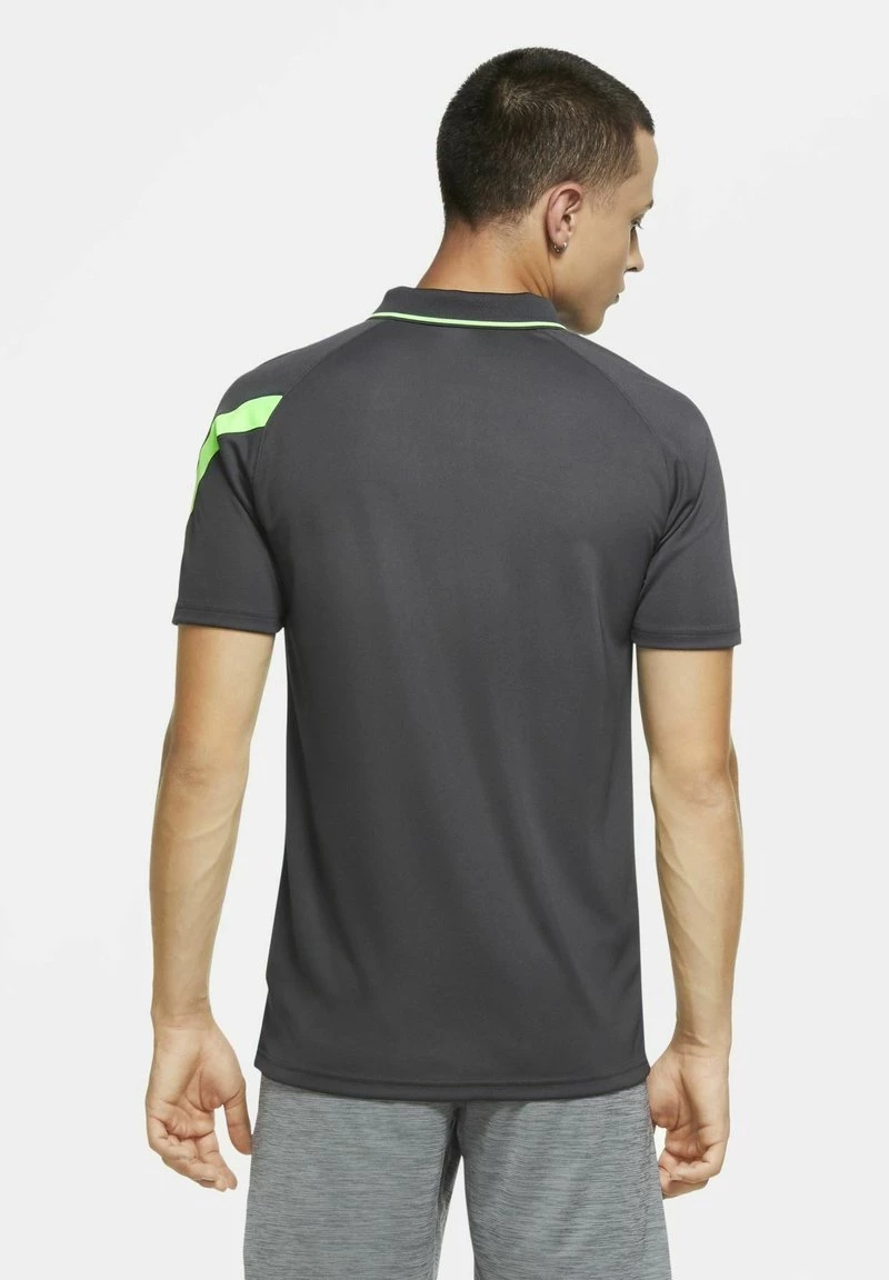 Nike Performance Herren ACADEMY - Poloshirt - Anthracite/green Strike/white 3 Nike Performance Herren ACADEMY - Poloshirt - Anthracite/green Strike/white – Bild 3