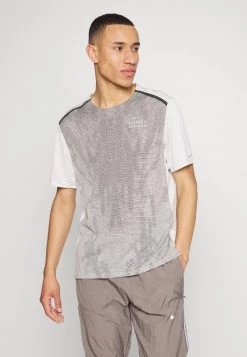 Nike Performance Herren RUN RISE 365 - Sport T-shirt - Light Bone/silver -Angebote Nike Store 77906e6d235c479ca227dd7da0eb917d