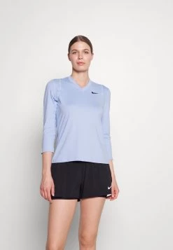 Nike Performance Damen Langarmshirt - Aluminum/black
