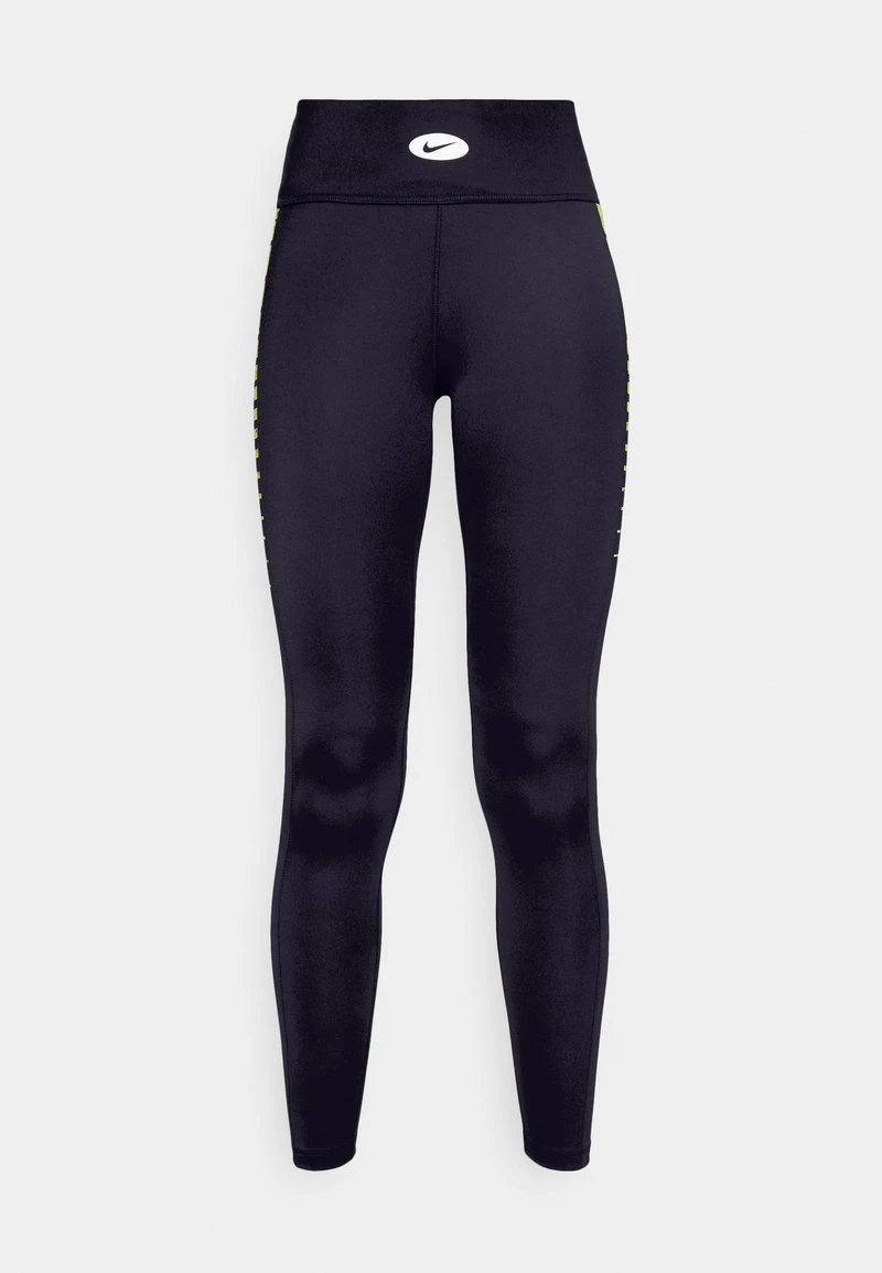 Nike Performance Damen ONE - Tights - Black/atomic Green/white 5 Nike Performance Damen ONE - Tights - Black/atomic Green/white – Bild 5