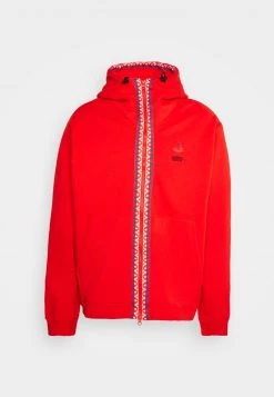 Nike Performance Herren KYRIE IRVING HOODIE - Sweatjacke - Chile Red