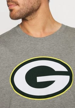 Nike Performance Herren NFL GREEN BAY PACKERS LOGO ESSENTIAL - T-Shirt Print - Dark Grey Heather -Angebote Nike Store 78c83feca1fe47b8bacb53bb7a9b0bd3