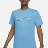 Nike Performance Herren TEE PRO - T-Shirt Print - Dutch Blue