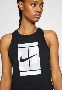 Nike Performance Damen TANK COURT - Top - Black -Angebote Nike Store 78e911eaf7144f74aa88e240cde6fce3