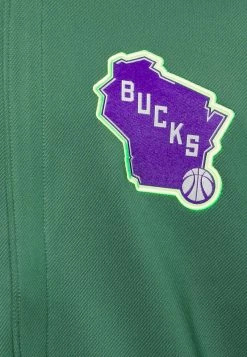 Nike Performance Herren NBA MILWAUKEE BUCKS MOMENTS MIXTAPES SHOWTIME LONG SLEEVE WARM UP - Vereinsmannschaften - Fir/black/white -Angebote Nike Store 79787ff06d6541bb92ef300f53cef4e5