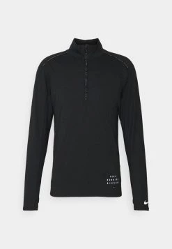 Nike Performance ELEMENT - Sport T-shirt - Black/silver | Herren