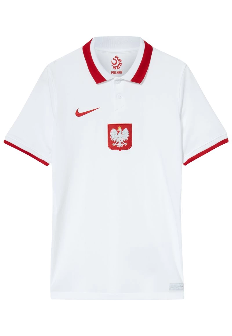 Nike Performance Unisex POLEN Y NK BRT STAD SS HM - Vereinsmannschaften - White/sport Red 4 Nike Performance Unisex POLEN Y NK BRT STAD SS HM - Vereinsmannschaften - White/sport Red – Bild 4