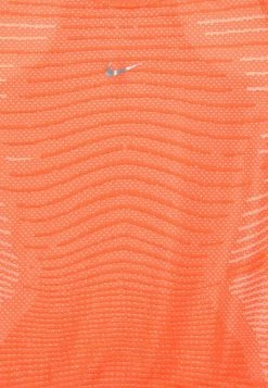 Nike Performance TANK - Sport T-shirt - Bright Mango/white/metallic Silver | Damen -Angebote Nike Store 79abb3c8615440ffa31eacb8e21072b1