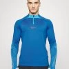Nike Performance Herren STRIKE DRILL - Langarmshirt - Marina Blue/chlorine Blue/siren Red