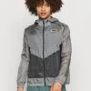 Nike Performance Herren Laufjacke - Smoke Grey/off Noir/black/silver
