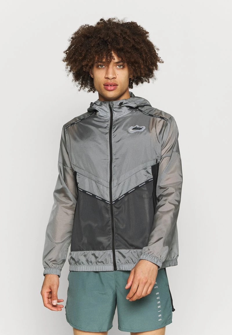 Nike Performance Herren Laufjacke - Smoke Grey/off Noir/black/silver 1 Nike Performance Herren Laufjacke - Smoke Grey/off Noir/black/silver