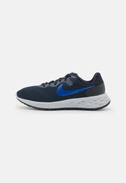 Nike Performance Herren REVOLUTION 6 - Laufschuh Neutral - Dark Obsidian/hyper Royal/black/grey Fog/hyper Crimson