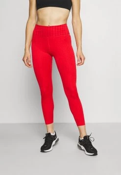 Nike Performance Damen ONE 7/8 - Tights - Chile Red/university Red/white