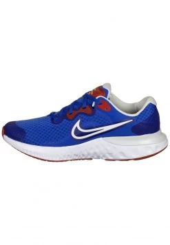 Nike Performance Unisex RENEW RUN - Laufschuh Neutral - Game Royal / Photon Dust / University Red