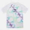 Nike Performance CR7 UNISEX - T-Shirt Print - White,bordeau