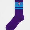 Nike Performance Herren NBA LOS ANGELES LAKERS MOMENTS MIXTAPES CITY EDITION CREW SOCKS - Sportsocken - Field Purple/coast/white