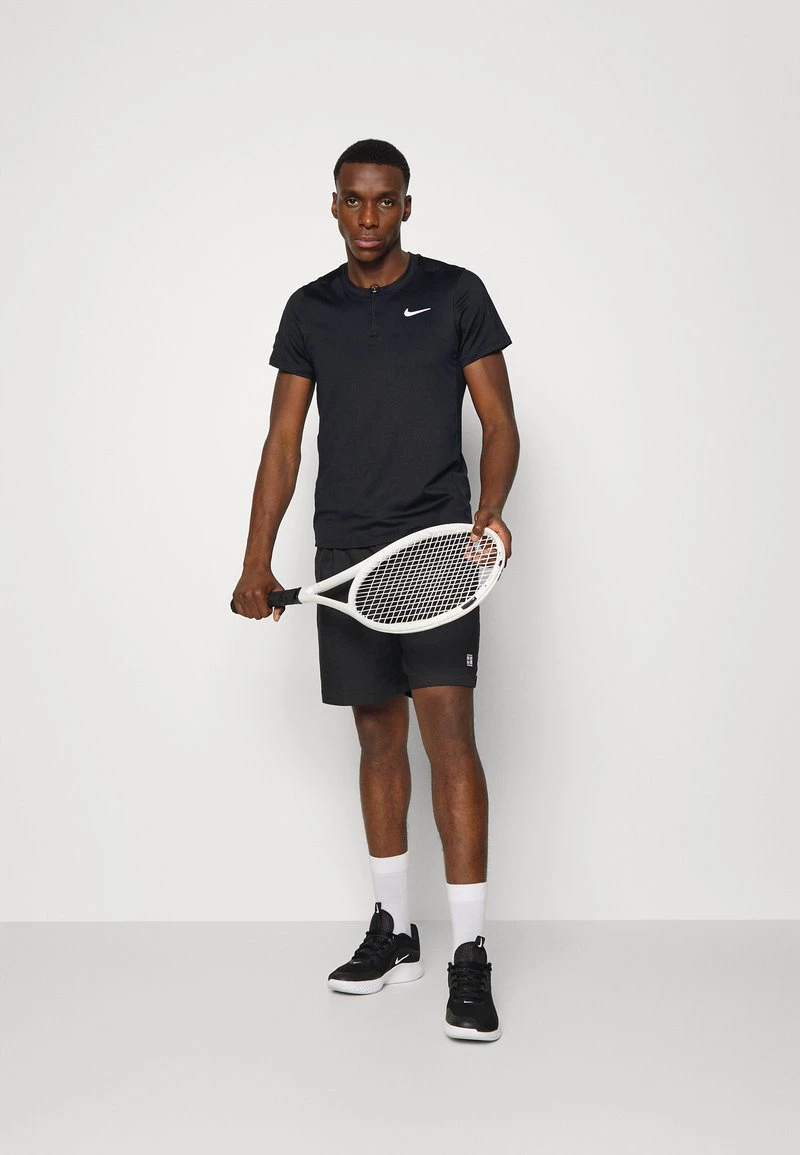 Nike Performance Herren ADVANTAGE - Sport T-shirt - Black/white 2 Nike Performance Herren ADVANTAGE - Sport T-shirt - Black/white – Bild 2