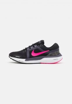 Nike Performance Damen AIR ZOOM VOMERO - Laufschuh Neutral - Black/hyper Pink/cave Purple/light Smoke Grey/white/lilac