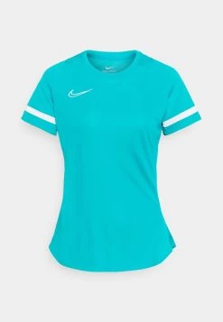 Nike Performance Damen ACADEMY - Sport T-shirt - Aquamarine/white