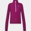 Nike Performance Damen ELEMENT - Langarmshirt - Sangria/doll/silver