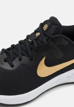 Nike Performance Herren REVOLUTION 6 - Laufschuh Neutral - Black/metallic Gold/white -Angebote Nike Store 7bb84df016ec483195f8fa45b25925c8