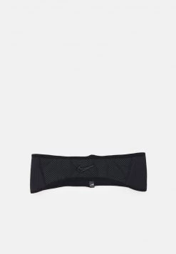 Nike Performance MEN'S RUNNING HEADBAND UNISEX - Ohrenwärmer - Black/black/silver
