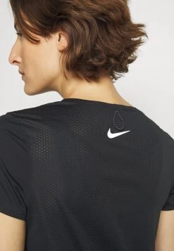 Nike Performance Damen RUN MILER - T-Shirt Print - Black/particle Grey/silver -Angebote Nike Store 7c2e154620c54b9dbdf279c53cf07e6d